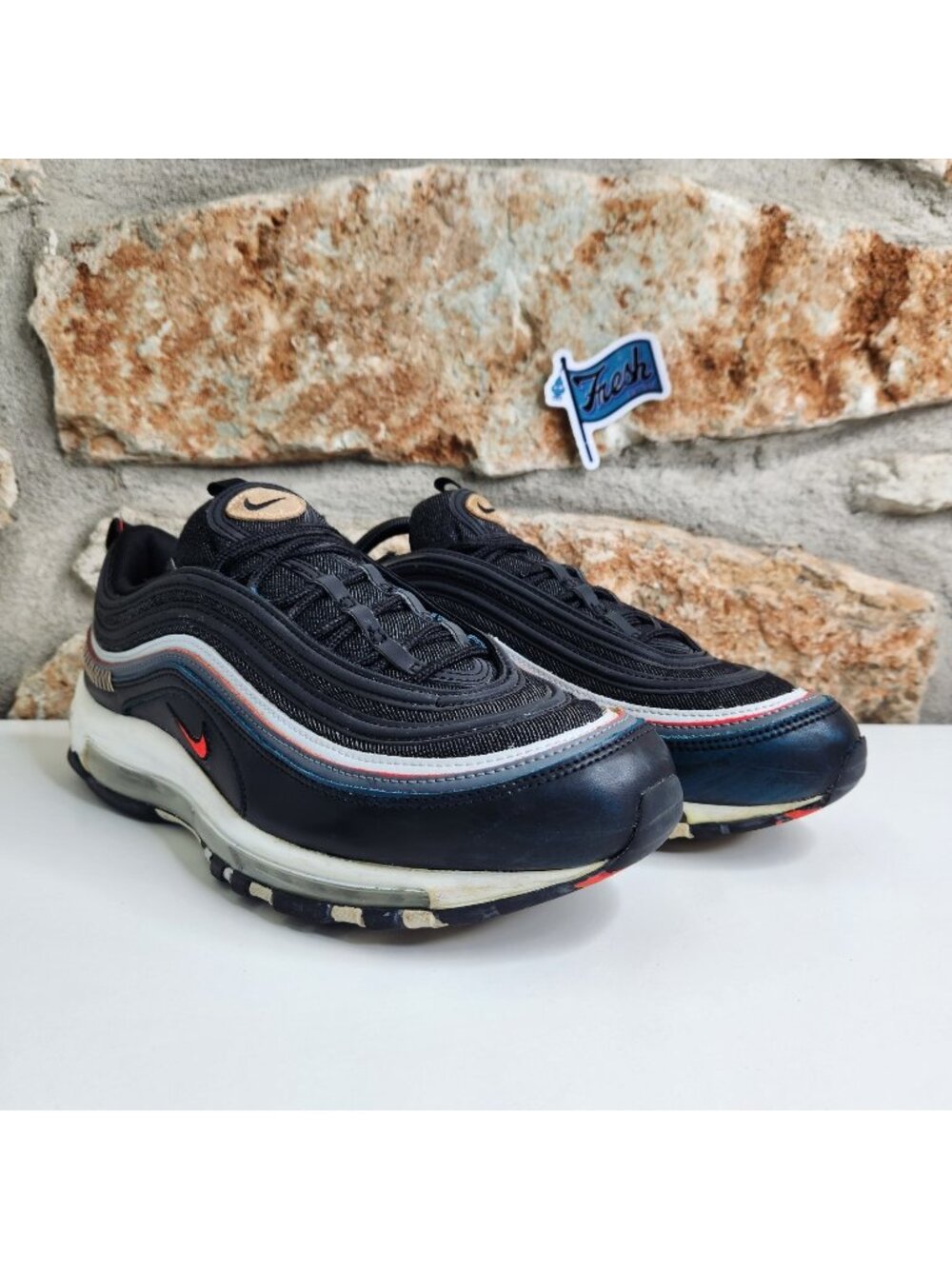 Nike Air Max 97 SE Alter & Reveal Black Crimson Men's Size 10.5 DO6109-001 RARE!